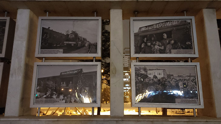 Стела Солдаты Великой Победы показаны фотографии второй (продолжение) части.