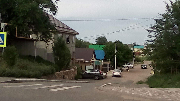 Вид на старые улицы Соль-Илецка.